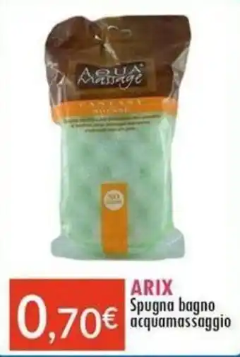 ARIX Spugna bagno acquamassaggio