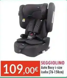 Sanitaria Demma SEGGIOLINO Auto flexy i-size offerta