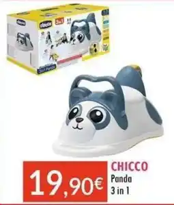 Sanitaria Demma CHICCO Panda 3 in 1 offerta