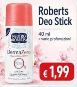 Sanitaria Demma Neutro Roberts Deo Stick offerta