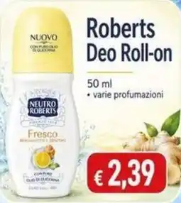 Sanitaria Demma Roberts Deo Roll-on offerta