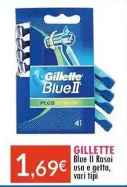 Sanitaria Demma Gillette Blue II Rasoi offerta