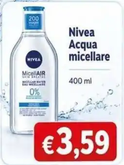 Sanitaria Demma Nivea Acqua micellare offerta
