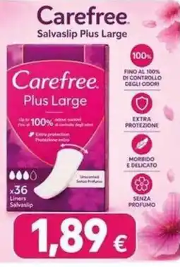 Sanitaria Demma Carefree Salvaslip Plus Large offerta