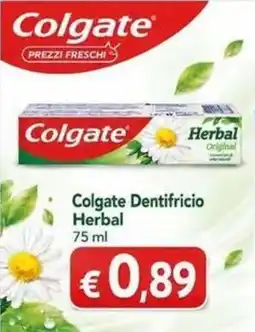 Sanitaria Demma Colgate Dentifricio Herbal offerta