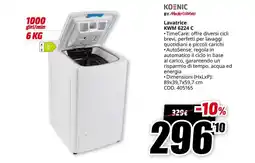 MediaWorld Lavatrice KWM 6224 C offerta