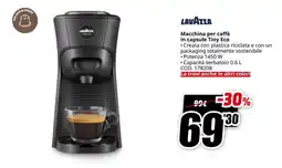 MediaWorld Macchina per caffè in capsule Tiny Eco Lavazza offerta