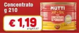 Sidis Concentrato mutti offerta