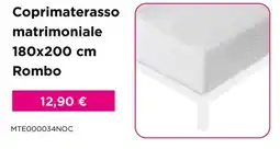 Kasanova Coprimaterasso matrimoniale 180x200 cm Rombo offerta