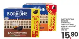 Eurospar CAFFÈ IN CAPSULE BORBONE offerta