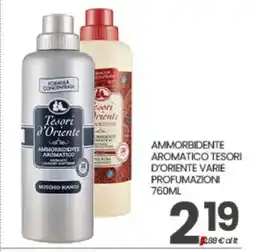 Eurospar AMMORBIDENTE AROMATICO TESORI D'ORIENTE VARIE PROFUMAZIONI offerta