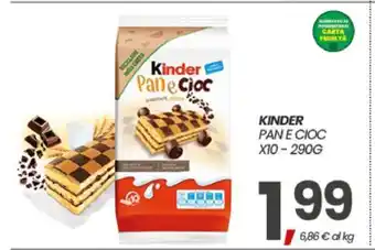 Eurospar KINDER offerta