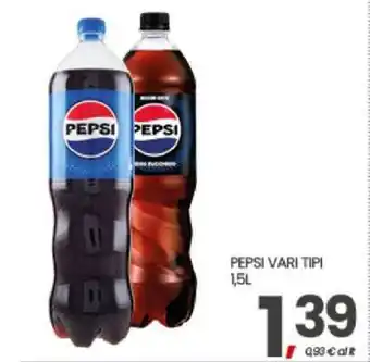 Eurospar PEPSI vari tipi offerta