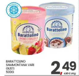 Eurospar BARATTOLINO SAMMONTANA VARI GUSTI offerta