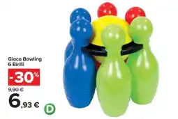Carrefour Gioco Bowling 6 Birilli offerta