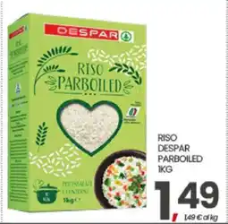 Eurospar RISO DESPAR PARBOILED 1KG offerta