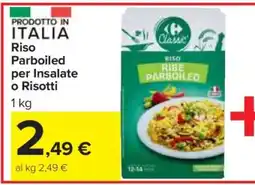 Carrefour Riso Parboiled per Insalate o Risotti offerta