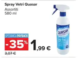 Carrefour Spray Vetri Quasar offerta