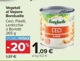 Carrefour Vegetali al Vapore Bonduelle offerta