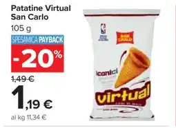 Carrefour Patatine Virtual San Carlo offerta