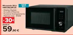 Carrefour Microonde 28 Lt HMO28LDM-25 offerta