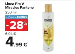 Carrefour Linea Pro-V Miracles Pantene offerta