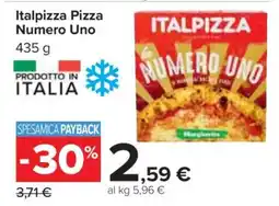Carrefour Italpizza Pizza Numero Uno offerta