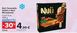 Carrefour Nuii Caramello Salato e Noci Macadamia offerta