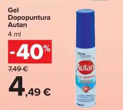 Carrefour Gel Dopopuntura Autan offerta