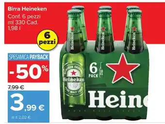 Carrefour BIRRA HEINEKEN offerta
