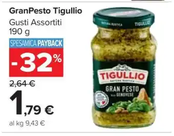 Carrefour GranPesto Tigullio offerta