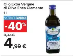 Carrefour Olio Extra Vergine di Oliva Enea Clemente offerta