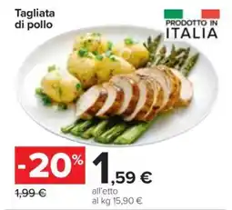 Carrefour Tagliata di Pollo offerta