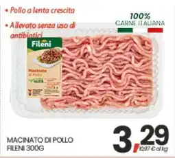 Eurospar MACINATO DI POLLO FILENI 300G offerta