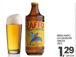 Eurospar Birra Raffo Lavorazione Grezza offerta