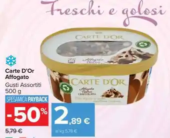 Carrefour Carte d’Or Affogato offerta