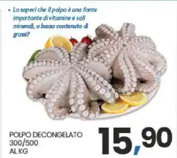 Eurospar Polpo Decongelato offerta
