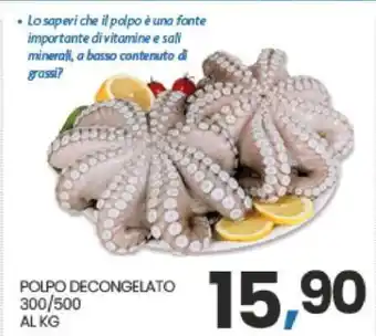 Eurospar Polpo Decongelato offerta
