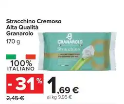 Carrefour Stracchino Cremoso Alta Qualità Granarolo offerta