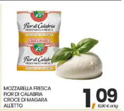 Eurospar MOZZARELLA FRESCA FIOR DI CALABRIA offerta