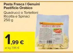 Carrefour Pasta Fresca I Genuini Pastificio Orobico offerta