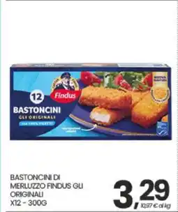 Eurospar BASTONCINI DI MERLUZZO FINDUS GLI ORIGINALI offerta