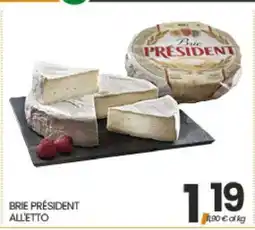 Eurospar Brie President offerta