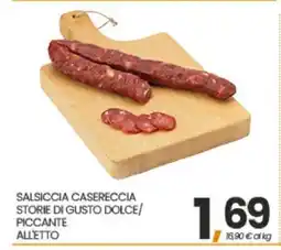 Eurospar SALSICCIA CASERECCIA offerta
