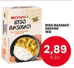 Eurospar RISO BASMATI DESPAR 1KG offerta