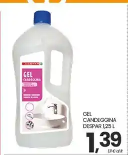 Eurospar GEL CANDEGGINA DESPAR 1,25 L offerta