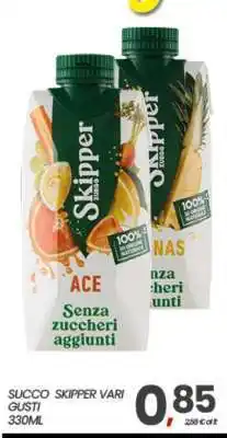 Eurospar SUCCO SKIPPER VARI GUSTI offerta