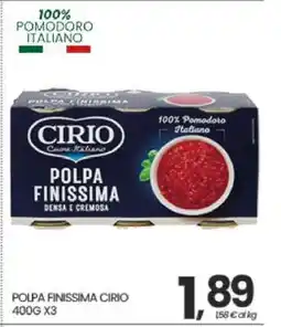 Eurospar Polpa Finissima Cirio offerta