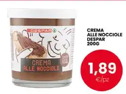 Eurospar CREMA ALLE NOCCIOLE DESPAR 200G offerta