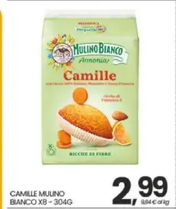 Eurospar CAMILLE MULINO BIANCO X8 304G offerta